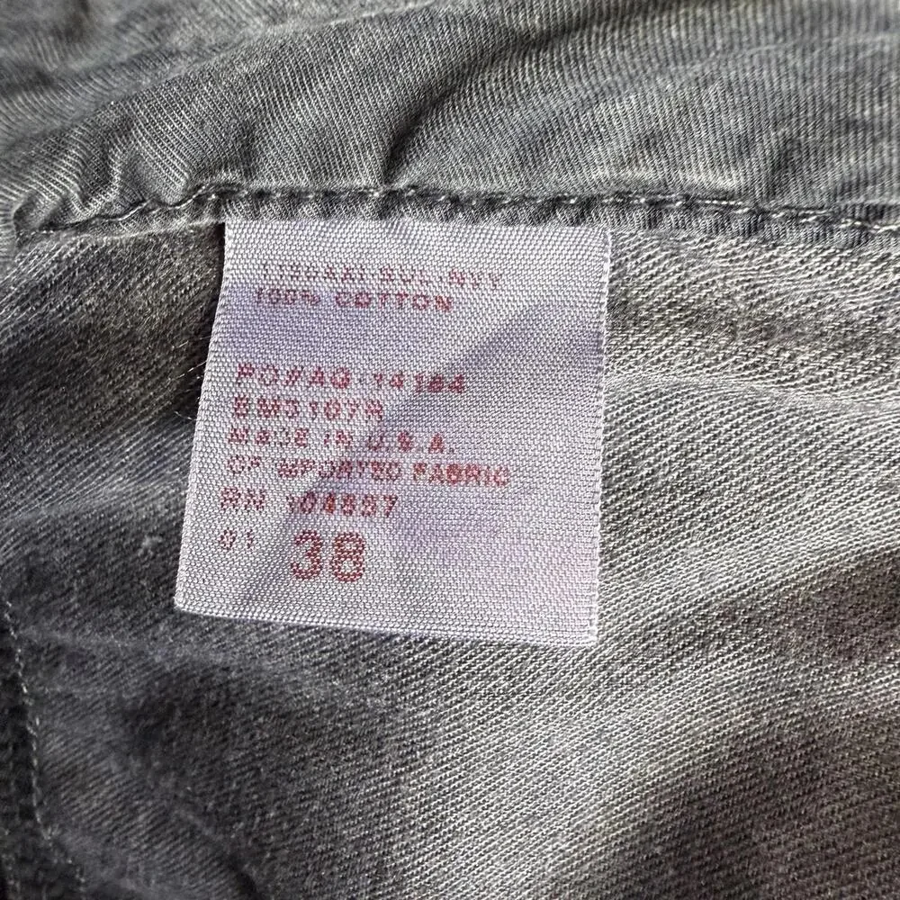 AG Adriano Goldschmied Supply Cargo Pants Mens 38 Blue Standard Issue Army USA - Picture 5 of 8